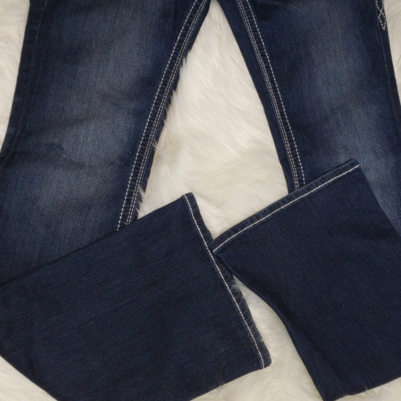 EUC Rock Revival "Libbie" Dark wash Bootcut Jeans - Picture 4 of 8